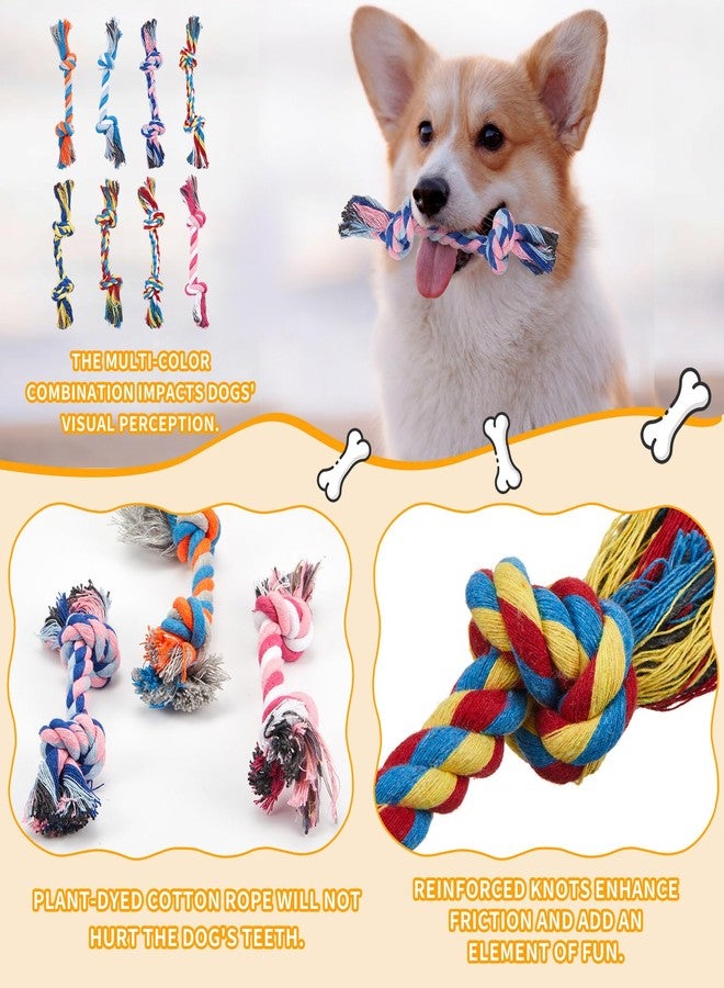 مجموعة سيمجوينج المكونة من 24 قطعة من لوازم حفلات أعياد ميلاد الكلاب، تتضمن ألعابًا تصدر أصواتًا، وحاملًا لأكياس فضلات الكلاب، ولعبة حبل متعددة الألوان للجراء، وألعابًا صغيرة محشوة بأصوات صفير مناسبة للكلاب الصغيرة والمتوسطة الحجم. - Image 5